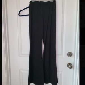 Suede Type Flare Pants